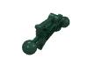 Деталь LEGO Bionicle Toa Leg, Темно-зеленый
