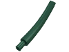 Деталь LEGO Dinosaur Tail / Neck Middle Section with Pin, Темно-зеленый