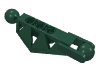 Деталь LEGO Bionicle Rahkshi Leg Lower Section, Темно-зеленый