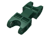 Деталь LEGO Technic Axle and Pin Connector 2 x 5 with Two Ball Joint Sockets, Темно-зеленый