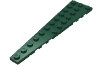 Деталь LEGO Пластина-клин левая 12 x 3, Темно-зеленый