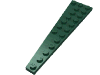 Деталь LEGO Пластина-клин правая 12 x 3, Темно-зеленый