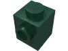 Набор LEGO Brick Special 1 x 1 with Studs on 2 Sides, Темно-зеленый