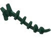 Деталь LEGO Spiky Vine / Tail [aka Bionicle Spine], Темно-зеленый