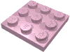 Набор LEGO Plate 3 x 3, Ярко-розовый