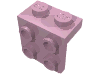 Деталь LEGO Кронштейн 1 x 2 - 2 x 2, Ярко-розовый