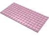 Деталь LEGO Пластина 8 x 16, Ярко-розовый