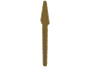 Деталь LEGO Minifig Pike / Spear, Жемчужно-золотой