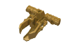 Деталь LEGO Bionicle Zamor Sphere Launcher, Жемчужно-золотой