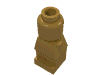 Деталь LEGO Body Microfig Plain Complete, Жемчужно-золотой