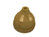 Деталь LEGO Minifig Helmet Persian, Жемчужно-золотой