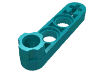 Деталь LEGO Technic Beam 1 x 4 Thin with Stud Connector, Темно-бирюзовый