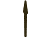 Деталь LEGO Minifig Pike / Spear, Темно-коричневый