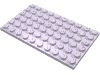 Набор LEGO Plate 6 x 10, Lavender