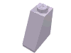 Деталь LEGO Скос 65° 2 x 1 x 2, Лавандовый