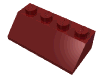 Набор LEGO Slope 45В° 2 x 4, Темно-красный