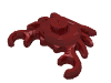 Деталь LEGO Crab, Темно-красный