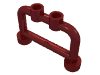 Деталь LEGO Стержень 1 x 4 x 2, со штырьками, Темно-красный