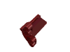 Деталь LEGO Technic Fairing #22 Large Short, Small Hole, Side A, Темно-красный