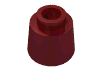Деталь LEGO Cone 1.17 x 1.17 x 2/3 (Fez), Темно-красный