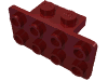 Набор LEGO Bracket 1 x 2 - 2 x 4, Темно-красный