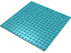 Деталь LEGO Пластина 16 x 16, Средне-лазурный