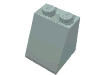 Деталь LEGO Скос 65° 2 x 2 x 2, с нижней трубкой, Светлый морской волны
