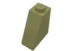 Деталь LEGO Скос 65° 2 x 1 x 2, Оливковый