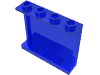 Набор LEGO Panel 1 x 4 x 3 [Side Supports / Hollow Studs], Trans-Dark Blue