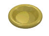 Деталь LEGO Minifig Dish 3 x 3, Золотой хром