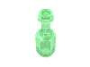 Деталь LEGO Minifig Bottle, Прозрачный зеленый