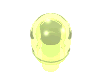 Деталь LEGO Light Cover with Internal Bar / Bionicle Barraki Eye, Прозрачный ярко-зеленый
