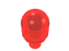 Деталь LEGO Light Cover with Internal Bar / Bionicle Barraki Eye, Прозрачный красный