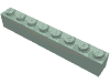Деталь LEGO Кирпичик 1 x 8, Песочно-зеленый