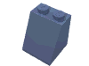 Деталь LEGO Скос 65° 2 x 2 x 2, с нижней трубкой, Песочно-синий