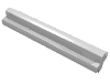 Набор LEGO Technic Axle 3, Chrome Silver