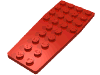 Деталь LEGO Пластина-клин 4 x 9, Красный