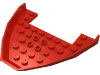 Набор LEGO Boat Bow Top 8 x 10 x 1, Красный