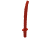 Набор LEGO Minifig Sword Shamshir [Square Guard], Красный