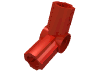 Набор LEGO Technic Axle and Pin Connector Angled #5 - 112.5В°, Красный