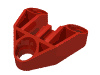 Деталь LEGO Technic Connector Block 3 x 3 Triangular, Красный