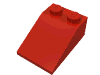 Деталь LEGO Скос 33° 3 x 2, Красный