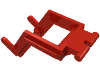 Набор LEGO Vehicle, Digger Bucket Arm, Small - 2 x 6 x 2, Красный