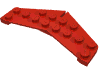 Набор LEGO Wedge Plate 4 x 8 Tail, Красный