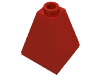 Деталь LEGO Slope 75° 2 x 2 x 2 Quadruple Convex, Красный