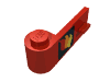 Набор LEGO Door 1 x 3 x 1 Left with Fire Logo Print flame,car,rescue, Красный