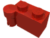 Деталь LEGO Кирпичик шарнирный 1 x 4, Красный