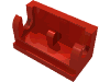 Деталь LEGO Hinge Brick 1 x 2 Base, Красный
