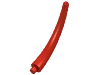 Деталь LEGO Dinosaur Tail End Section, Красный