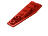 Деталь LEGO Клин перевёрнутый левый 6 x 2, Красный